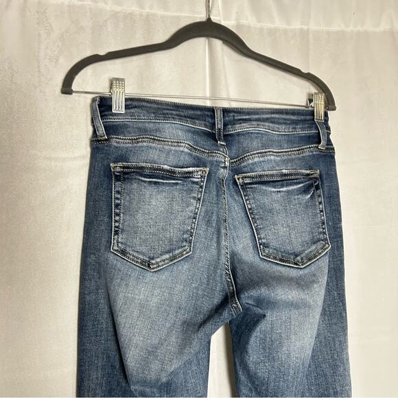 Silver Jeans Co Mid Rise Boot Cut Denim Blue Jeans - Picture 3 of 6